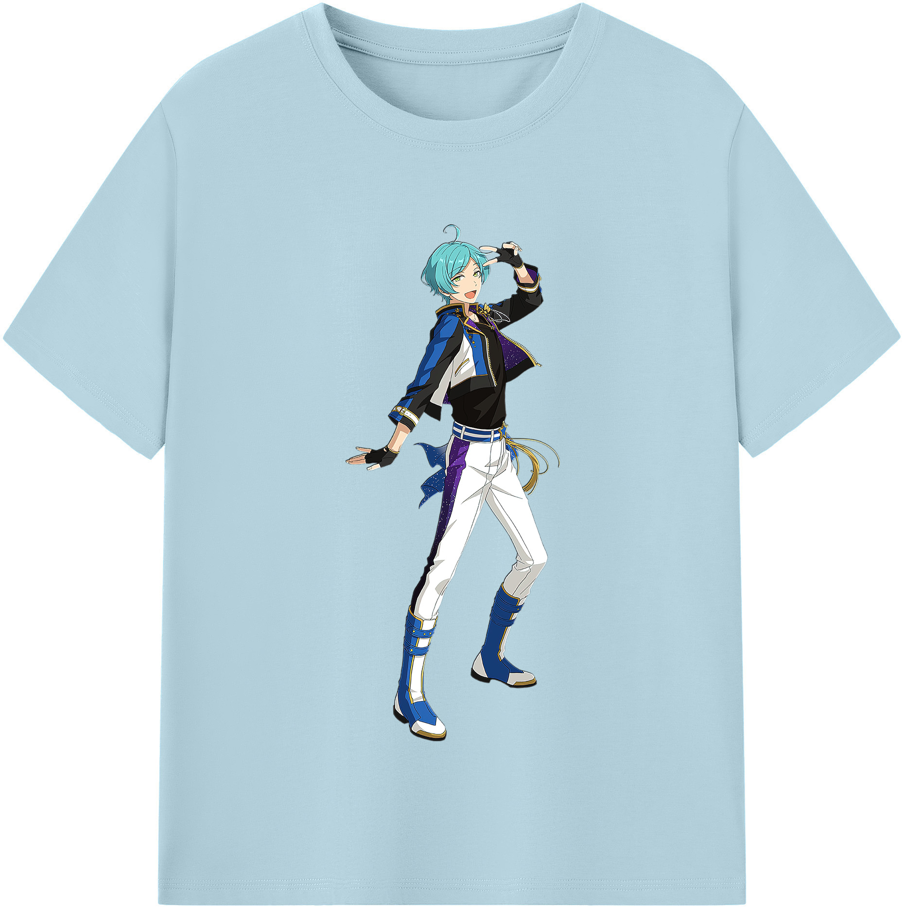 （画像用） あんさんぶるスターズ! Ensemble Stars 綿100％半袖Tシャツ（フロントプリント）